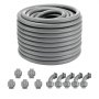 VEVOR Conduit électrique flexible PVC étanche aux liquides 19,1 mm 30,5 m IP65