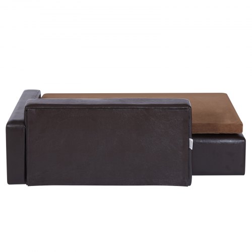 Canapé-lit Pour Chien VEVOR Marron Foncé – Jusqu’à 50 Kg (Neuf)