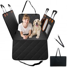 VEVOR Housse Siège Arrière de Voiture SUV pour Chien 136x67 cm Imperméable 600D