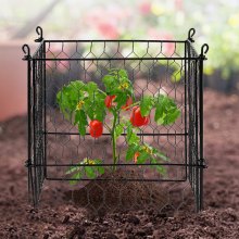 VEVOR Cages de protection pour plantes légumes contre animaux 340 mm lot de 4