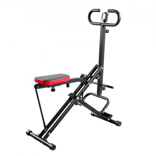 Machine à Squat Pliable – équipement Fitness Maison, Assistant Squat Et Rameur, Entraîneur Abdos Et Gainage, Musculation Complète Du Corps