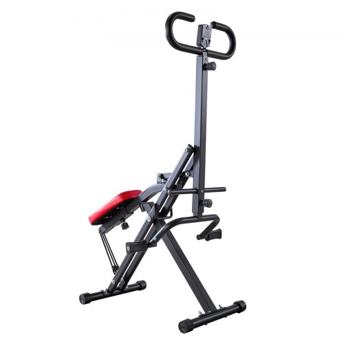 Machine à Squats VEVOR – Banc Pliable Réglable Avec 3 Bandes De Résistance, Pour Fessiers Et Bas Du Corps (rose/blanc) - 9