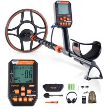 VEVOR Pinpointer Détecteur De Métaux Portable – Profondeur 50 Mm, 3 Modes Alerte, Étanche IP66 Avec Sac, Pour Chasse Au Trésor