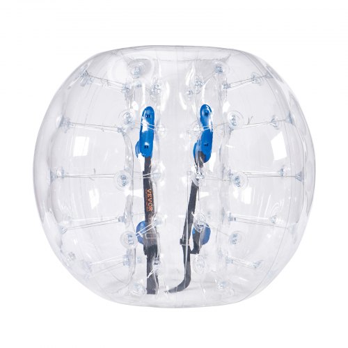 Balle Pare-Chocs Gonflable 1,2 M VEVOR – Boule Zorb Humaine Transparente à Bulles Pour Ados & Adultes, PVC 0,8 Mm