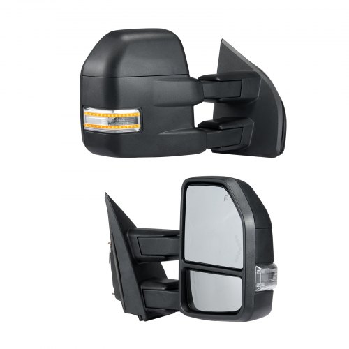 Rétroviseur Conducteur Ford F-150 – Noir, 3 Broches, 2015-2020, OEM JL34-17683-BB5YGY
