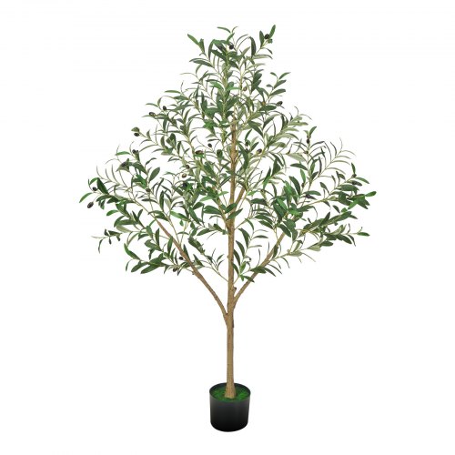 Arbre Artificiel 185 Cm Plante Artificielle PE Haut Figuier Lyre Faux Arbre Vert Pot 170x145 Mm Decoration De Style Fausse Plante Pour Maison Bureau Hotel Centre Commercial Interieur Exterieur P 010360085292