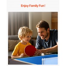 VEVOR Table de hockey sur air 122 cm 4 en 1 avec billard ping-pong pour famille