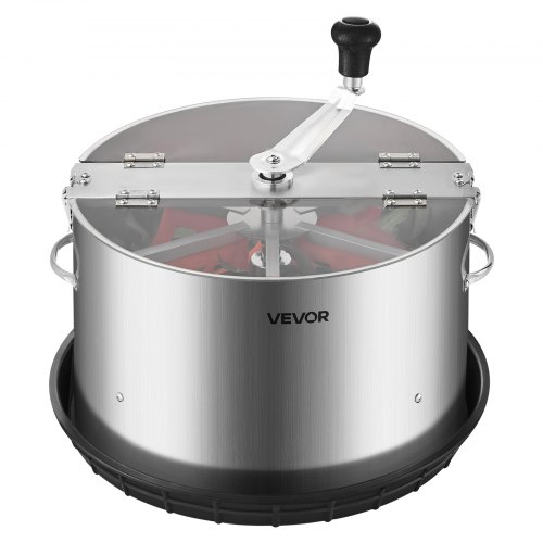 Effeuilleuse électrique Manuelle VEVOR 37 Cm - Lame Acier Inox, Couvercle Transparent, Pour Bourgeons Et Herbes | Taille Humide Et Sèche