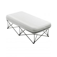 VEVOR Matelas Gonflable avec Pompe Cadre Lit de Camping pour 1 Personne 136 kg