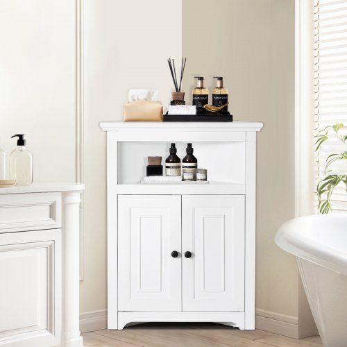 VEVOR Armoire de rangement d'angle haute, 171 cm, meuble d'angle à 6