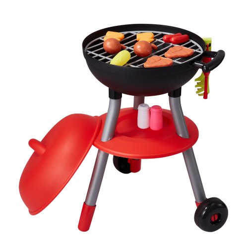 Kit BBQ Enfant COOLDELE – 41 Pièces, Fumée Réaliste, Lumières Et Sons – Dehors Ou Dedans