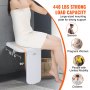 VEVOR Siège de Douche Pliable en ABS Tabouret de Douche Mural Charge 200 kg