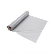 VEVOR Bâche plastique en polyéthylène robuste en rouleau 0,2 mm gris argenté