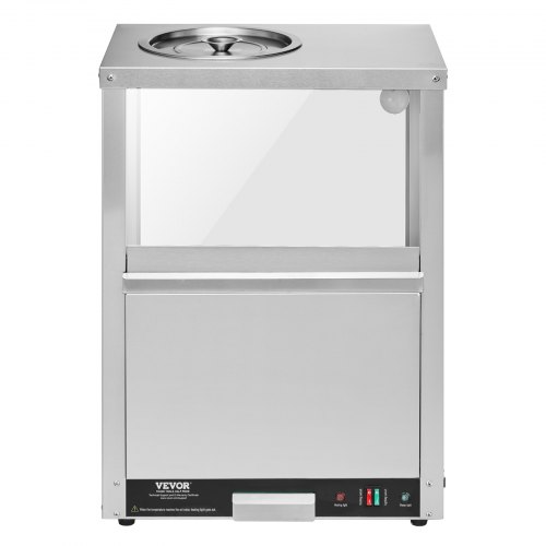 Vitrine Chaude De Comptoir Vitrine Chauffante Presentoir Chauffant Acier Inox | FR