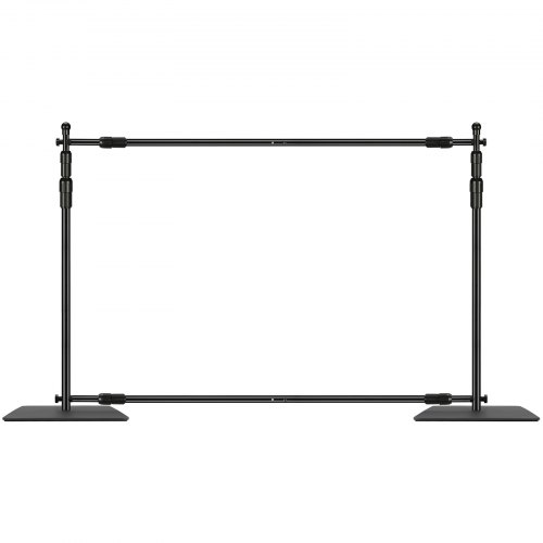 NEUFU 2x2m T-type Support Trépied Pr Toile De Fond Studio Photo Tissu