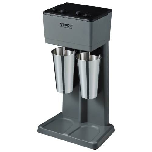 Mixeur Milkshake Électrique 250W - 3 Vitesses, Gobelet Inox 820mL