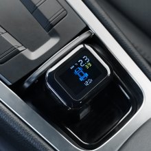 VEVOR Système de Surveillance de la Pression des Pneus TPMS 4 Capteurs Véhicules