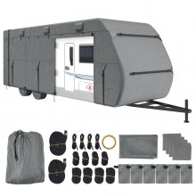 VEVOR Housse caravane bâche de protection camping-car 8,5-9,5 m classe A Oxford