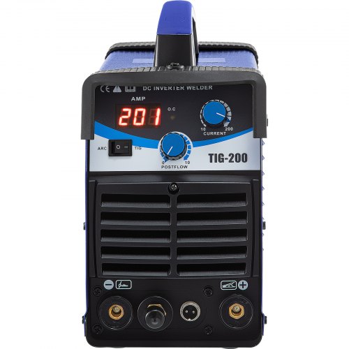 Poste à Souder TIG/MMA 200A - Machine Portable 2 En 1 Pour Acier, Inox, Cuivre Et Alliages