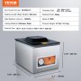 VEVOR Machine à emballer sous vide à chambre 260 W machine d'emballage sous vide taille compacte 260 mm dans la cuisine domestique et pour un usage commercial pour aliments humides, viandes, marinades