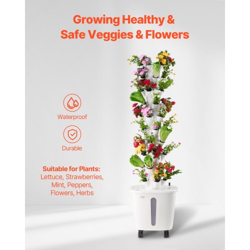 Potager Intérieur Hydroponique Avec LED - Système De Culture 2 Troux, Réservoir 1,35L - Style 2