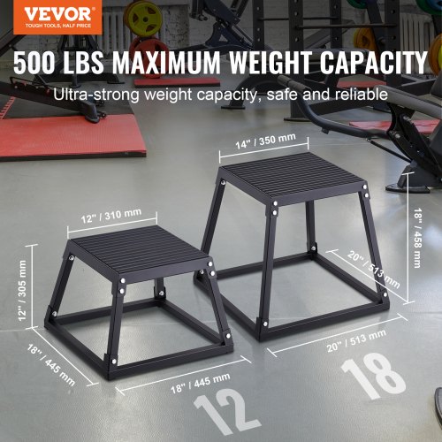 Box Jumps Silhouettes Femme Illustration Colorée Dexercice Plyométrique