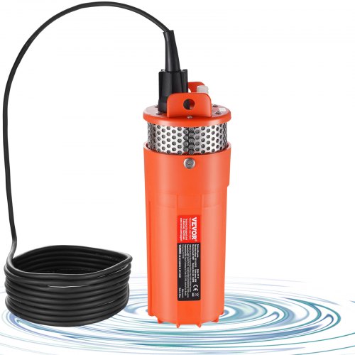 Pompe submersible pour puits profonds, pompe à eau en acier inoxydable DC 12 V 250 W Pompe submersible pour puits profonds, pompe à eau en acier inoxydable DC 12 V 250 W