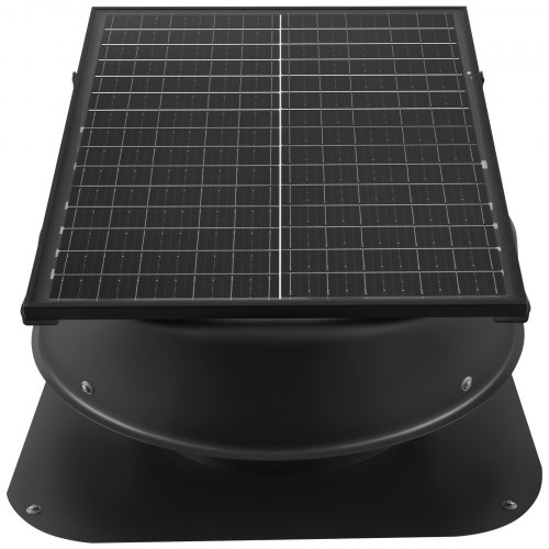 Ventilateur D'Extraction Solaire 50W - Panneau Solaire Puissant Et Grande Vitesse De Vent Pour Circulation D'Air Efficace