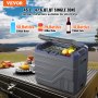 VEVOR Réfrigérateur Portable à Compression Mini Frigo 45 L Zone Unique Voiture