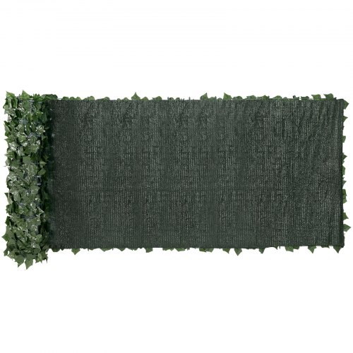 VEVOR Haie Artificielle 99x401 Cm - Brise-Vue Lierre Réaliste - Intimité Jardin Balcon Terrasse