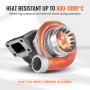 VEVOR Turbocompresseur turbo avec kit de joints pour cylindrées de 2,5 L à 6,0 L