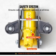 VEVOR Cric Rouleur Cric de Plancher à Profil Bas 2T Piston Unique avec Chandelle