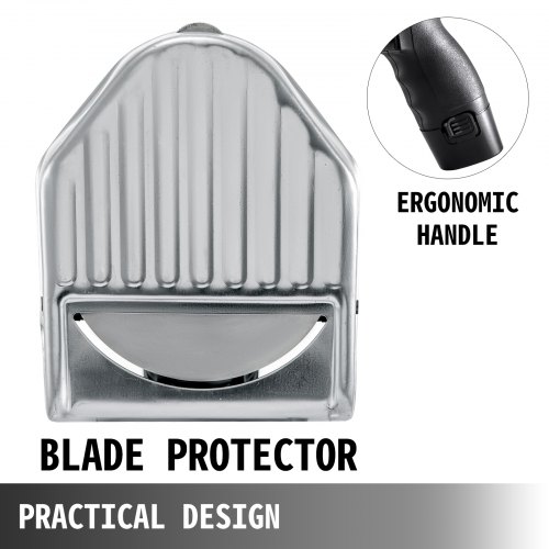 GOTOTOP 220V 80 W Couteau à Kebab Electrique, 1-8mm Kebab Slicer Couteau, Kebab Electrique Trancheur de Kebab, Ronde Kebab Couteaux Trancheuse Couteau de Cuisine pour Kebab et Gyros