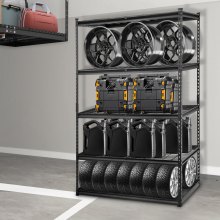 VEVOR – étagère de rangement pour garage, support de rangement à 5 niveaux, charge réglable de 2000 lb