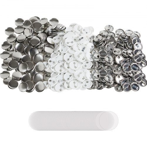 VEVOR Badge Personnalise 25 Mm 500 Kits De Consommables Badges A Epingles 25 Mm 500 Kits 70217763