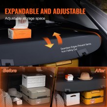 VEVOR Cache-Bagages Rétractable de Coffre Compatible avec Mazda CX-5 2017-2024