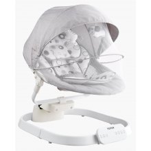 VEVOR Balancelle Bébé 3 Vitesses 3 Positions de Siège Télécommande Bluetooth