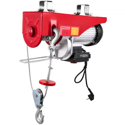Treuil électrique Qussse 1000 Kg – 1800 W, Télécommande Sans Fil 80 M, Hauteur De Levage 12 M, Vitesse 10 M/min – Parfait Pour Garage, Atelier, Chantier - 5