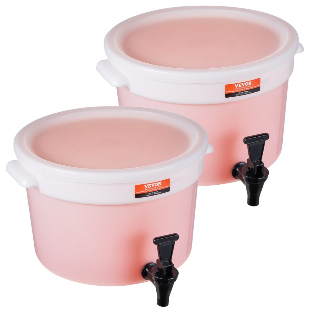 Distributeur de boissons VEVOR Distributeur de boissons de 3 gallons pour les fêtes en plastique avec robinet