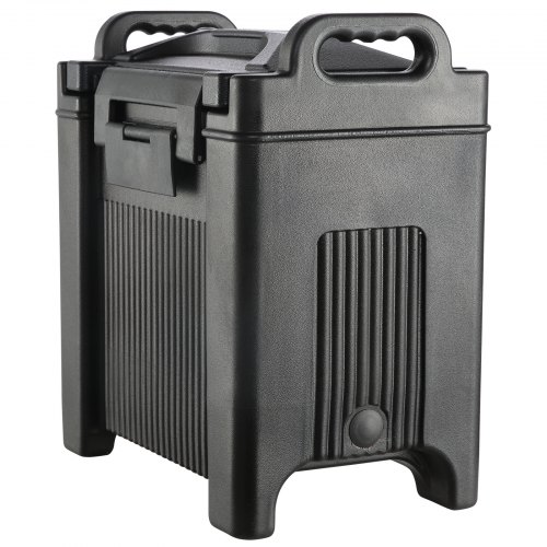 Distributeur de Boissons Isotherme, Distributeur d'Eau Chaude&Froide Inox Alimentaire Conservation Conteneur Isotherme avec Robinet Portable pour Camping Idéal pour Restaurants Hôtels Cafés Fêtes-10L