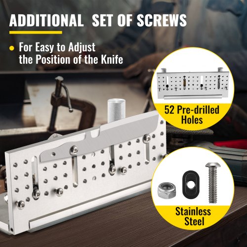 VEVOR Gabarit Affûtage Multi-Meulage Pour Meuleuse 152/203 Mm - Outils Bois Ciseaux Gouges