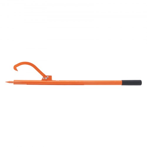 LEVE-BÛCHES VEVOR Modèle LH48 - Capacité 81 Cm - Manche 1180 Mm - Acier Carbone - Neuf Sous Blister