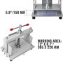 VEVOR Machine à presser à papier plat manuelle 150 mm papier A4 métal puissance 1000 Kg