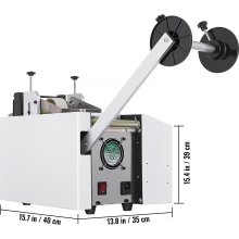 VEVOR Machine de découpe de tube Machine de Découpe Froide pour Ruban Machine à Couper pour l'industrie électronique/l'industrie du vêtement et du