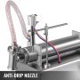 Vevor Pneumatique Liquide Machine De Remplissage Automatique 0.5-3l Tête Simple