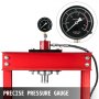 30 T Hydraulic Shop Press Atelier Outil Garage Avec Pompe à Pédale Et Manomètre