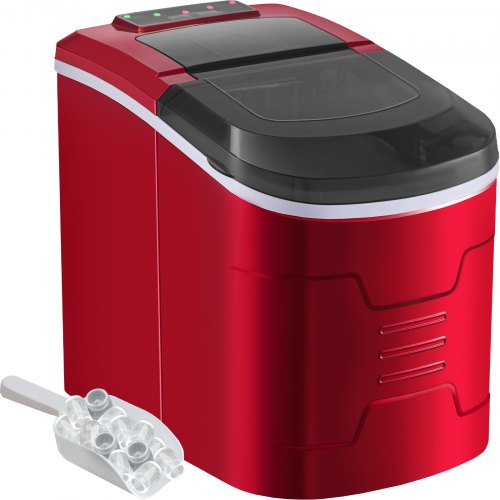 petite machine à glace Machine à glaçons usage domestique usage extérieur  24lbs Mini machine à glaçons rapide Cube comptoir for maison/bureau/bar