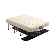 VEVOR Matelas Gonflable avec Cadre Pompe Lit de Camping pour 2 Personnes 272 kg