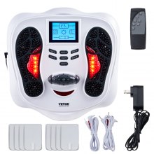 VEVOR Stimulateur de Circulation Sanguine Masseur Pieds EMS et TENS 25 Modes