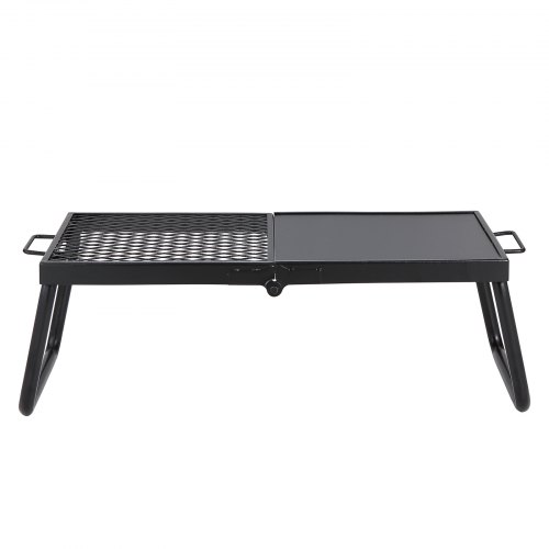 Grille De Camping Uadme 16x16cm – En Inox Pliable, Mini Barbecue Portatif Avec Sac De Transport